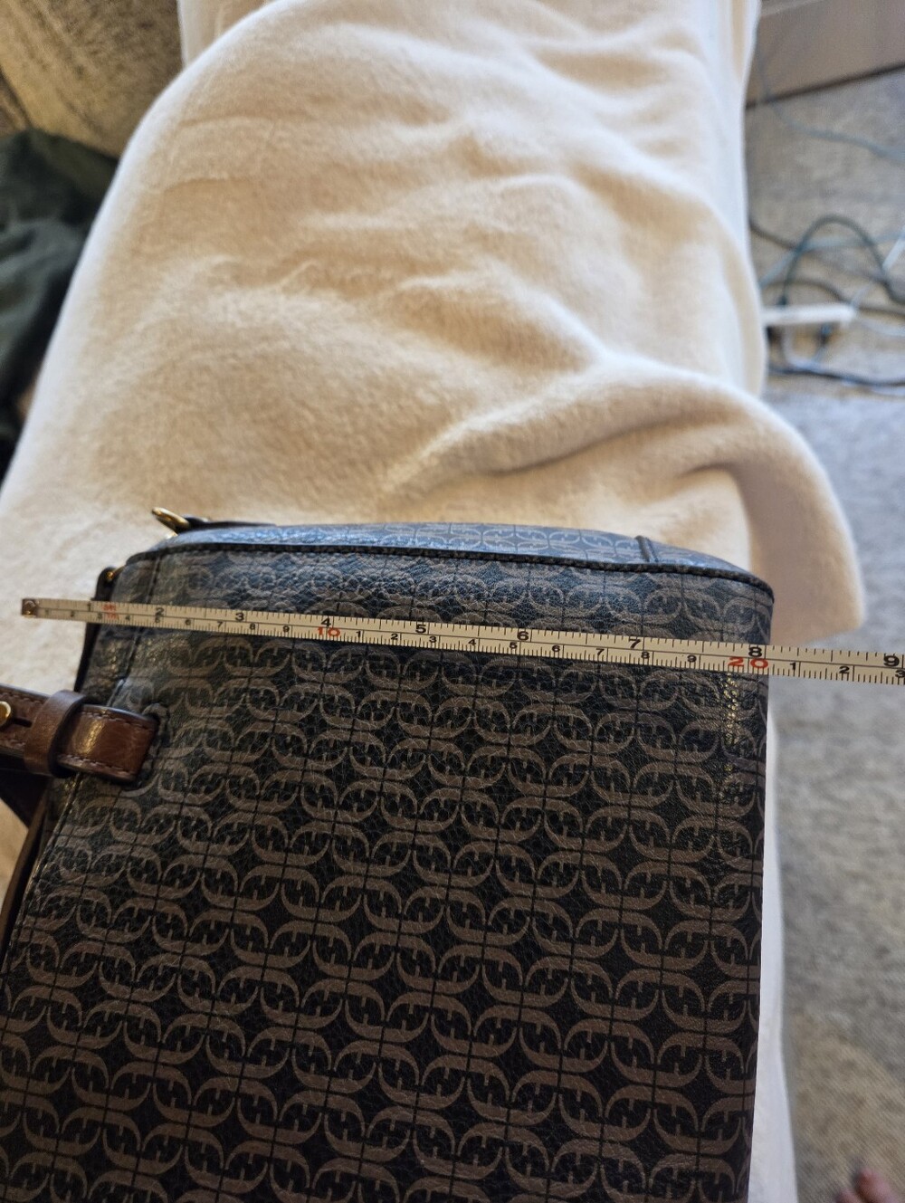 Fossil Tara Monogram Print Purse and Wallet - Picture 11 of 12